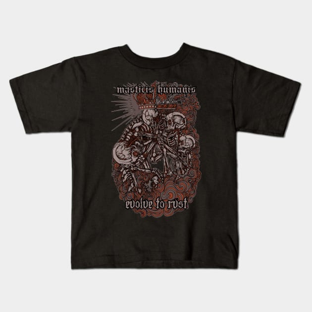 Evolve to Rvst Kids T-Shirt by Pages Ov Gore